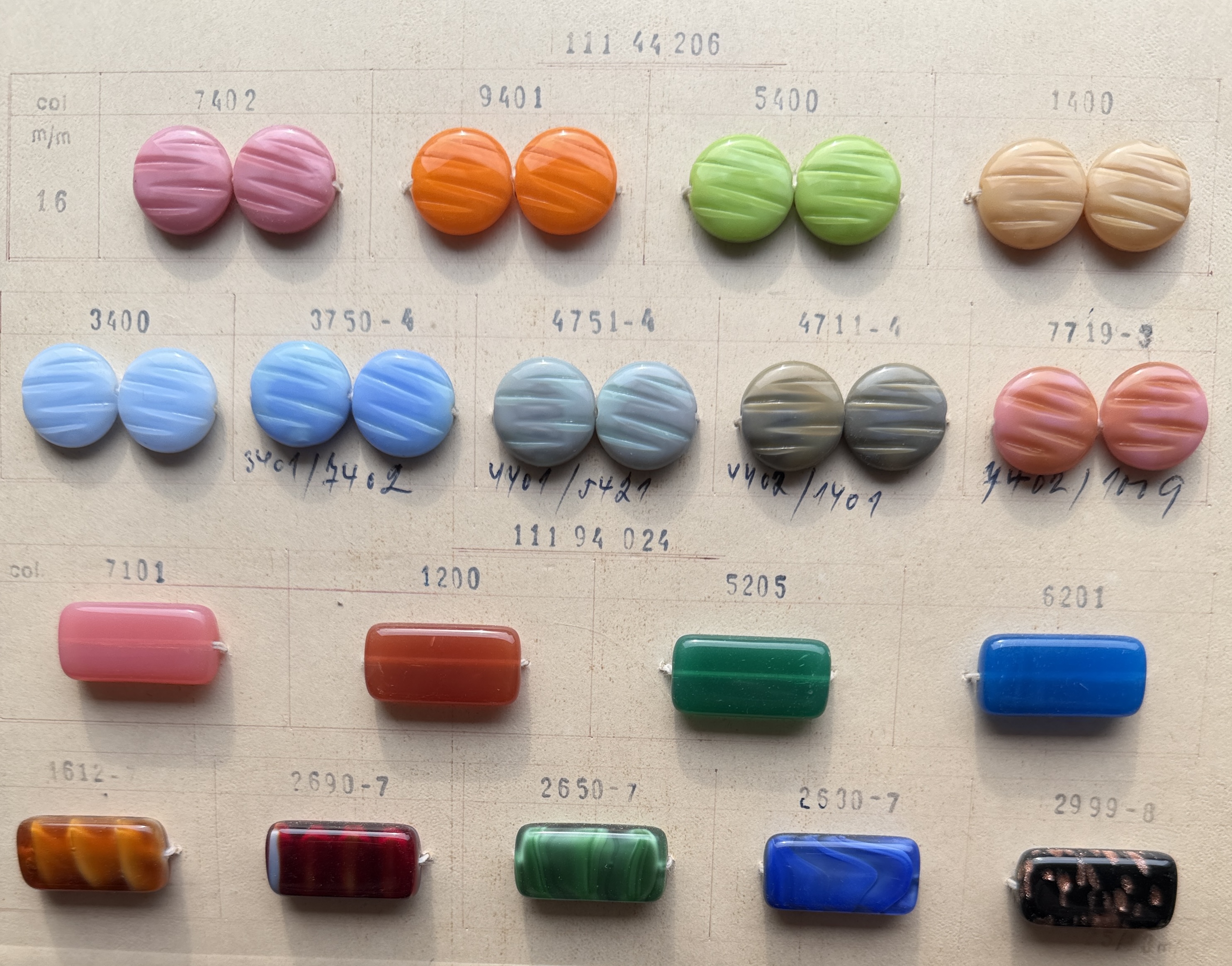 C-111 44206 16mm, 111 94024 25x13mm